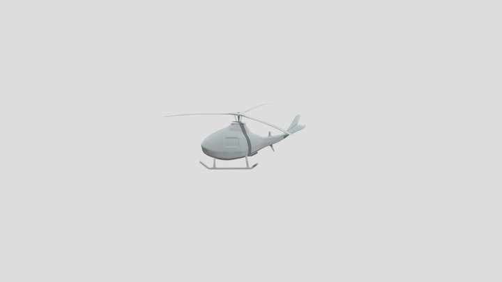 Whalecopter 3D Model