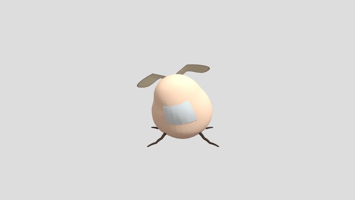 Flea pup from hollow knight: silksong 3D Model