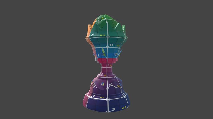 Low_UV_8 3D Model