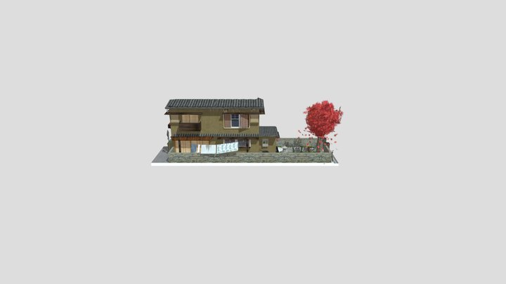 DAE Rowhomes - Tokyo 3D Model