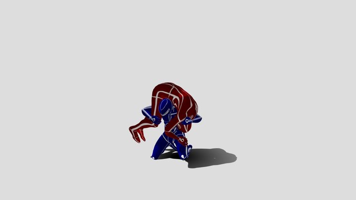 Gadisovs' Fireman Carry 3D Model