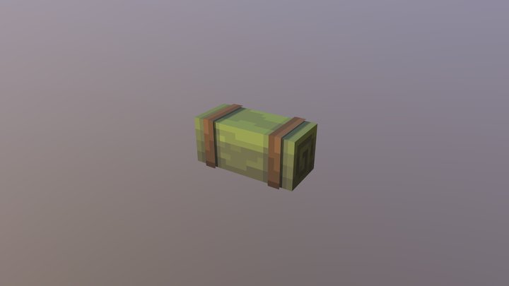 Sleeping bagroll 3D Model
