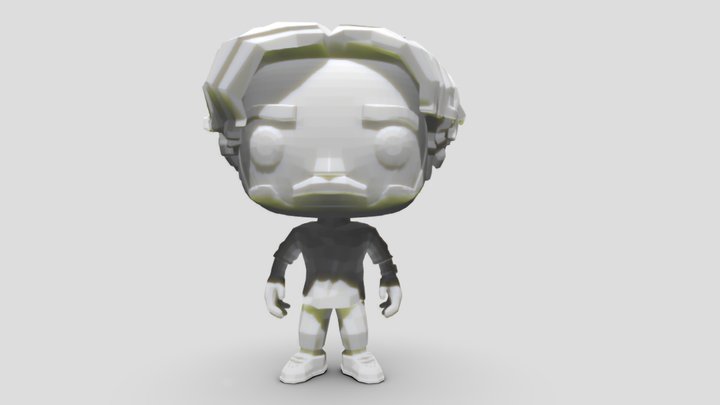 Marx's custom funko pop (lowpoly) 3D Model
