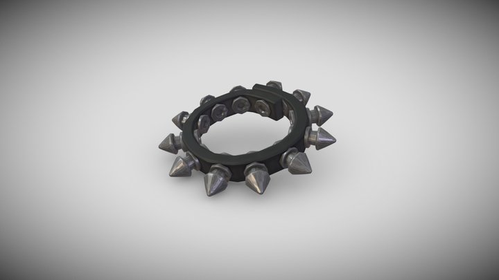 Punk Bracelet Slimmest Version 5 3D Model