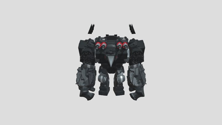 Gorilla bird mech 3D Model