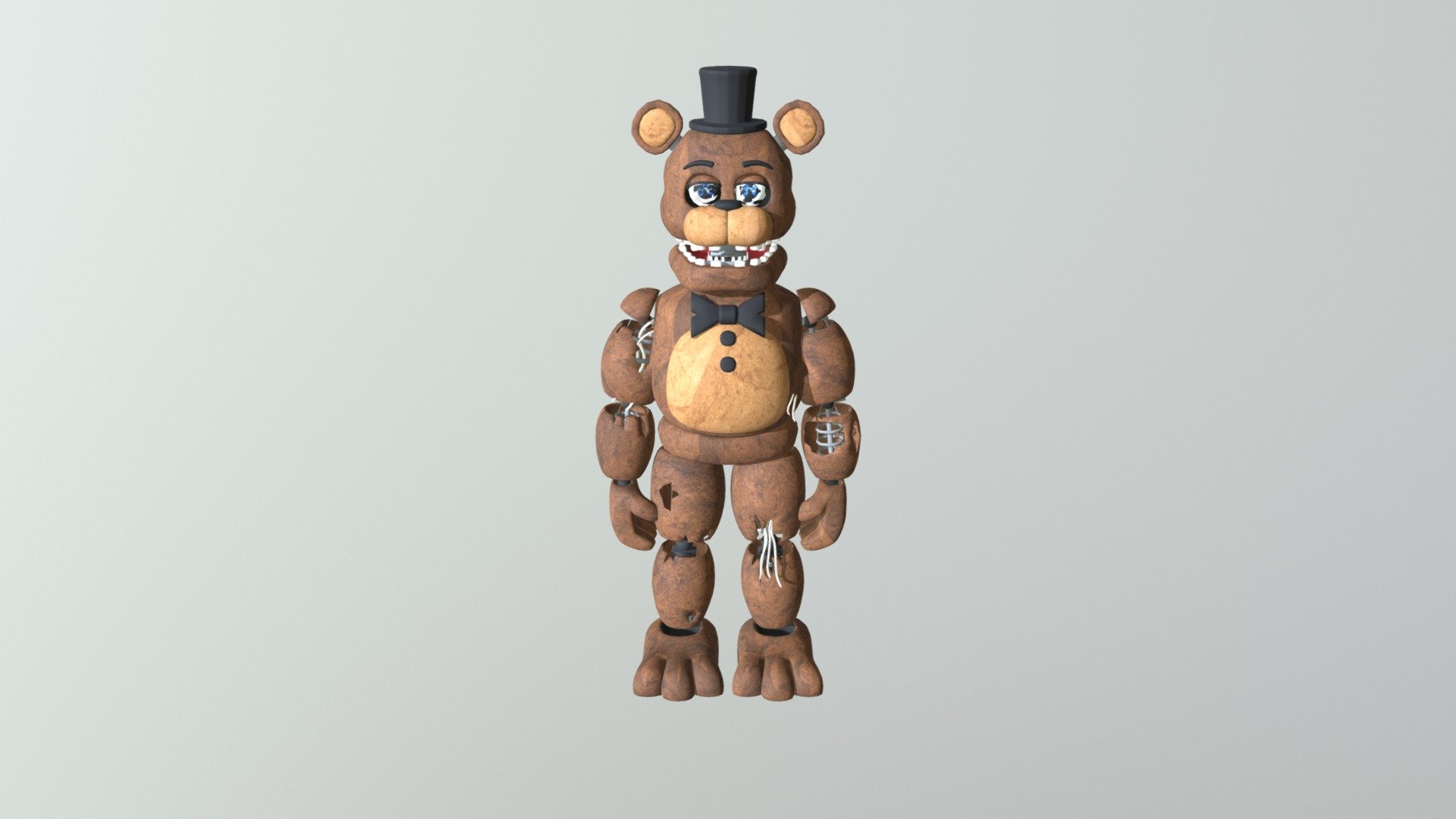 Withered Freddy 3D Model By Blackfoxysfmoffical Ebivins394   6155bf214d65413db27f71287492ffea 