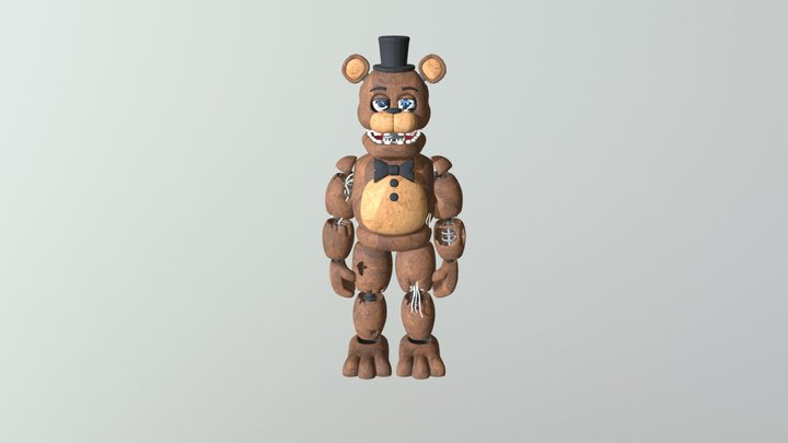 Withered Freddy 3D Model