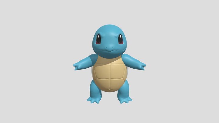 Squirtle 3D Model