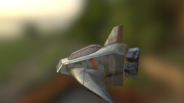 Spacecraft Sketchfab 3D Model