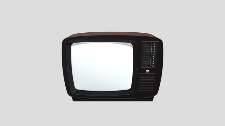 Tv – Modello 3D gratuito STL