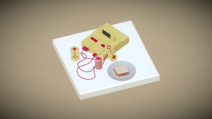 Lunch time! 3D Model
