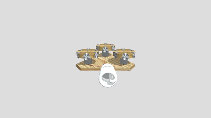 Free Energy Generator Neodymium Magnet Force 3D Model