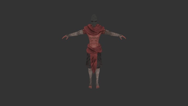 Ancient King 3D Model