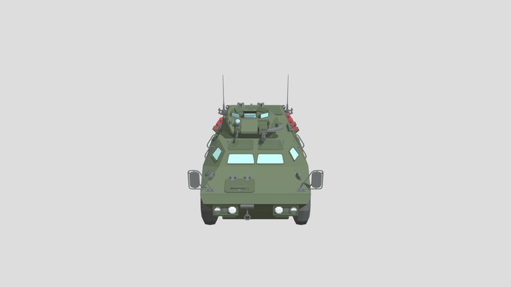 M1117 Armored Security Vehicle 3D Model