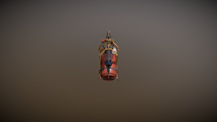 Flamethrower 3D Model
