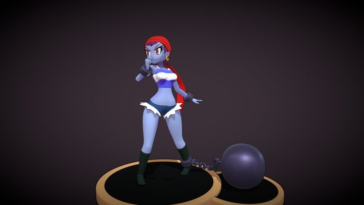 Hooligan Sister Risky Boots 3D Model