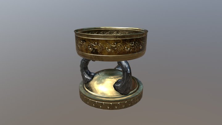 Vine bowl 3D Model