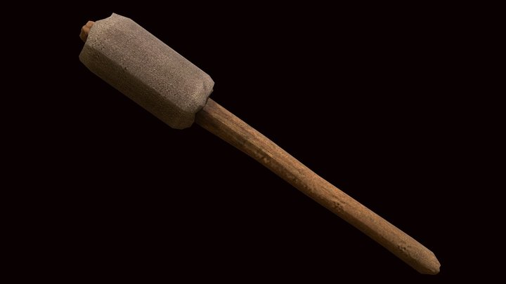 Unlit Torch [Free Download] 3D Model