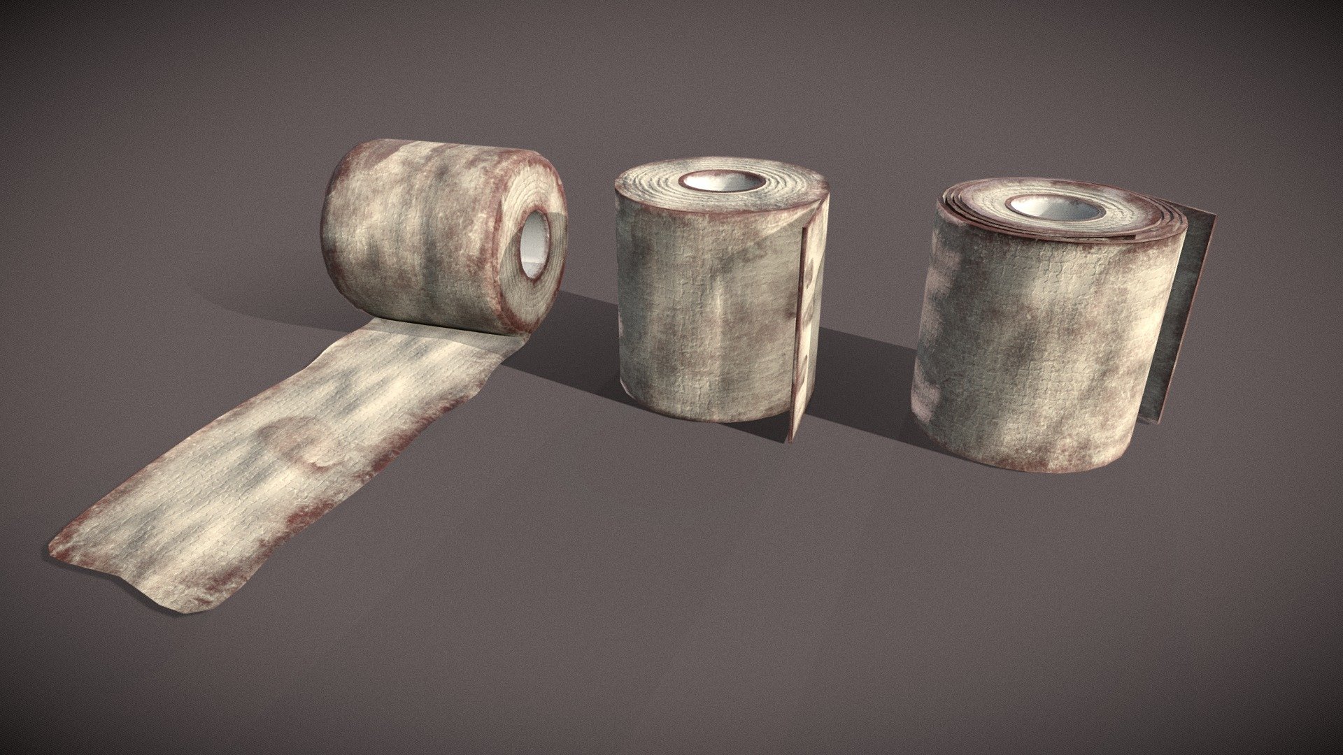 Worn bandages Download Free 3D model by Sousinho [4de9011] Sketchfab