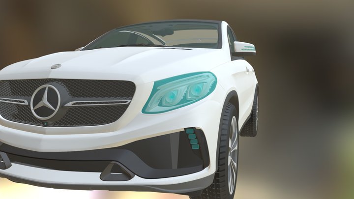 Tuning Mercedes Gle 3D Model