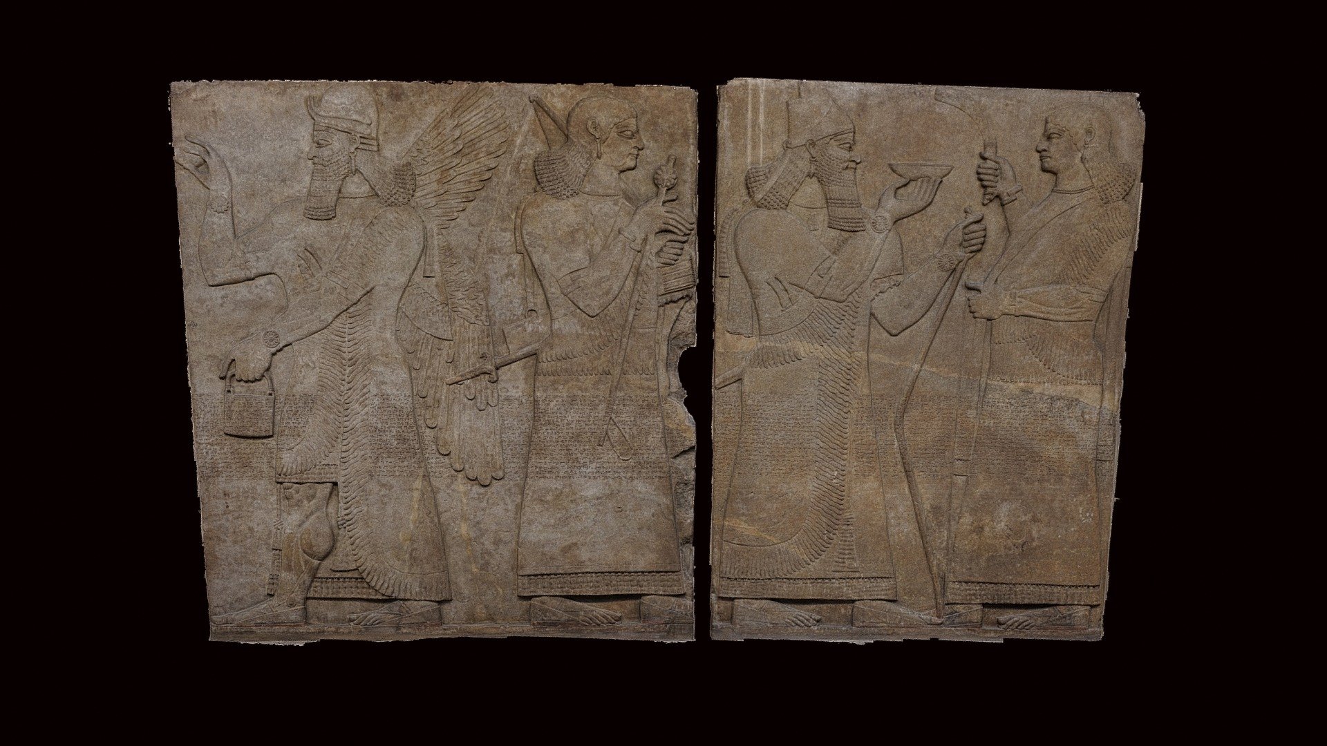 Part of Panel 12, room G, Nimrud