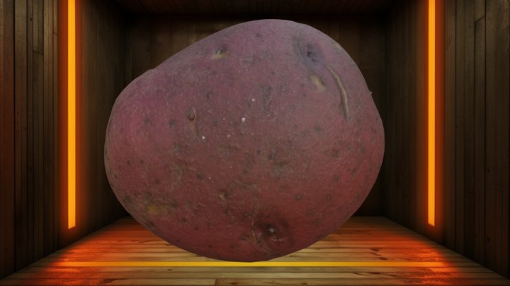 Red Potato - 3D Scan