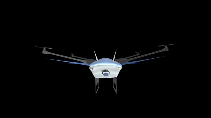 Dron Bug3 3D Model