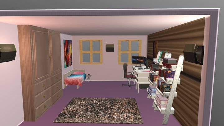 Blossom Room 2 3D Model