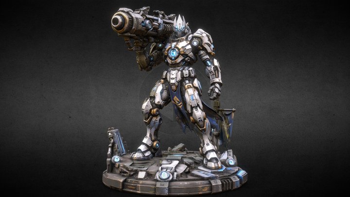 Accretian Empire Heavy Launcher Warrior