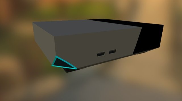 Steam Machine [Alienware] (LowPoly) 3D Model
