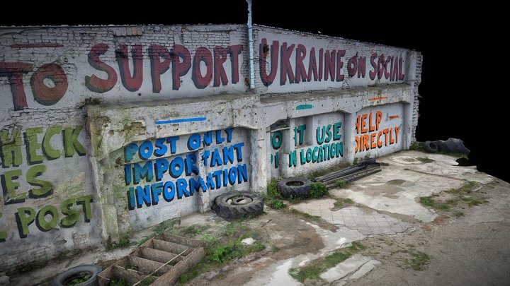 Gdansk, Shipyard, How to support Ukraine – Modello 3D gratuito STL