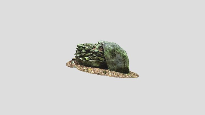 Boulders with Small Stones 3D Model