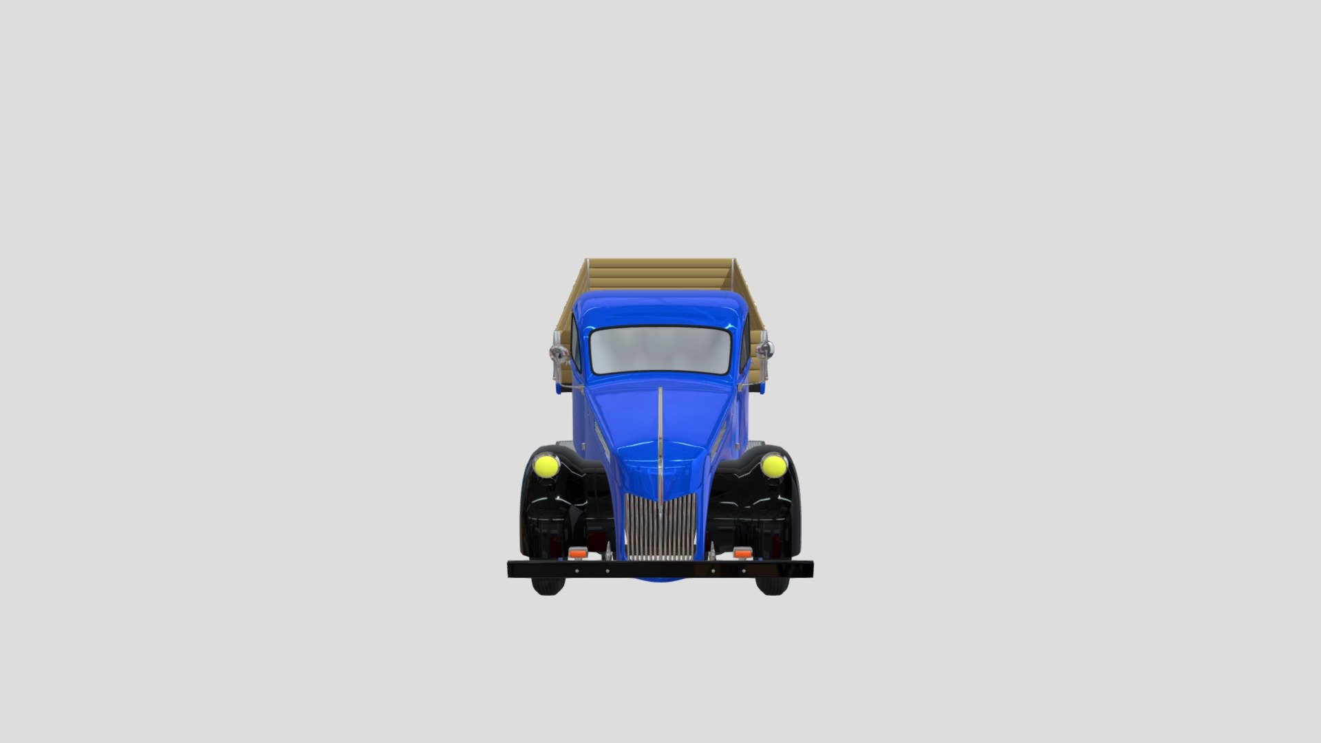 3D Model- Ford-v3000s Truck