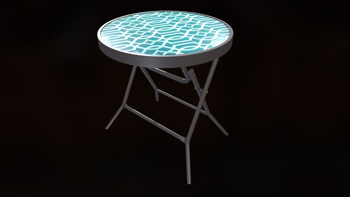 Mesita Terraza 1 – Free 3D Model STL