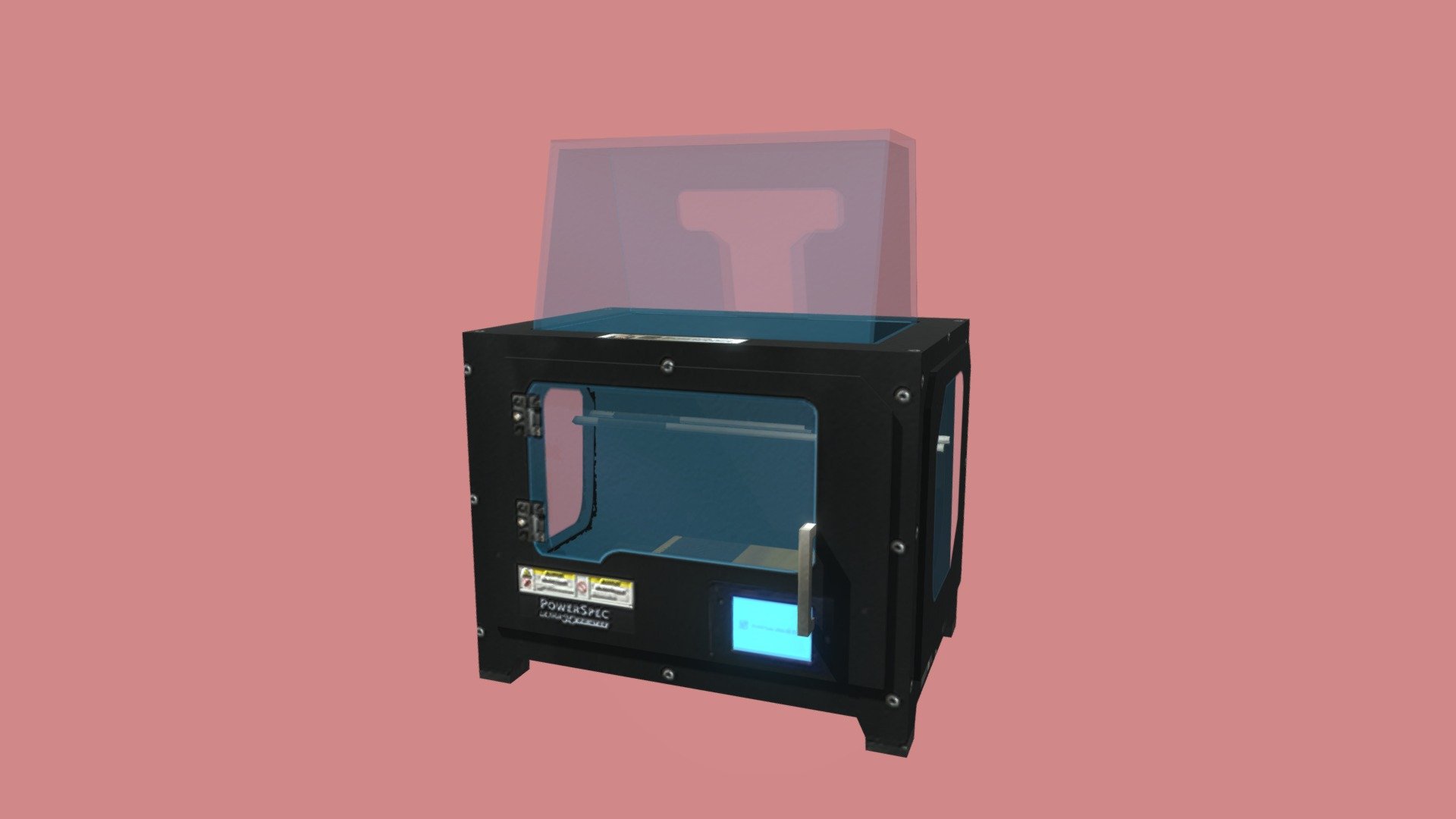 3D Printer Prop Download Free 3D model by kipsville [4defc1f] Sketchfab