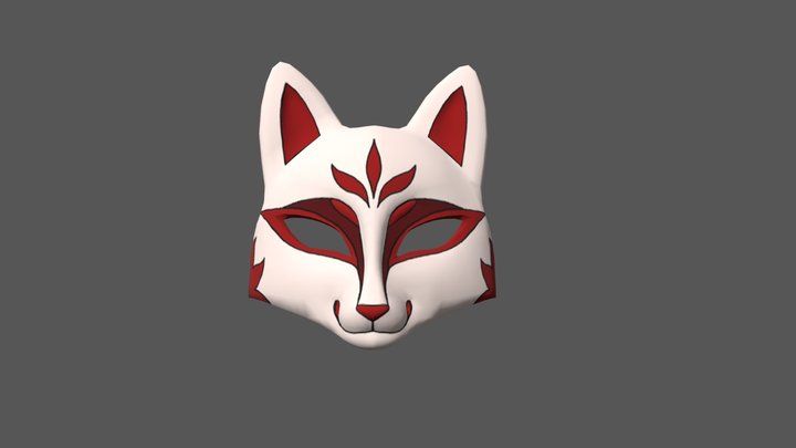 Mask Commission without Head 3D Model