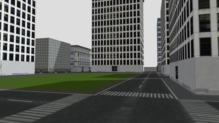 Fix Town fix blender 3D Model