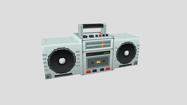 Boombox (Minecraft item) 3D Model