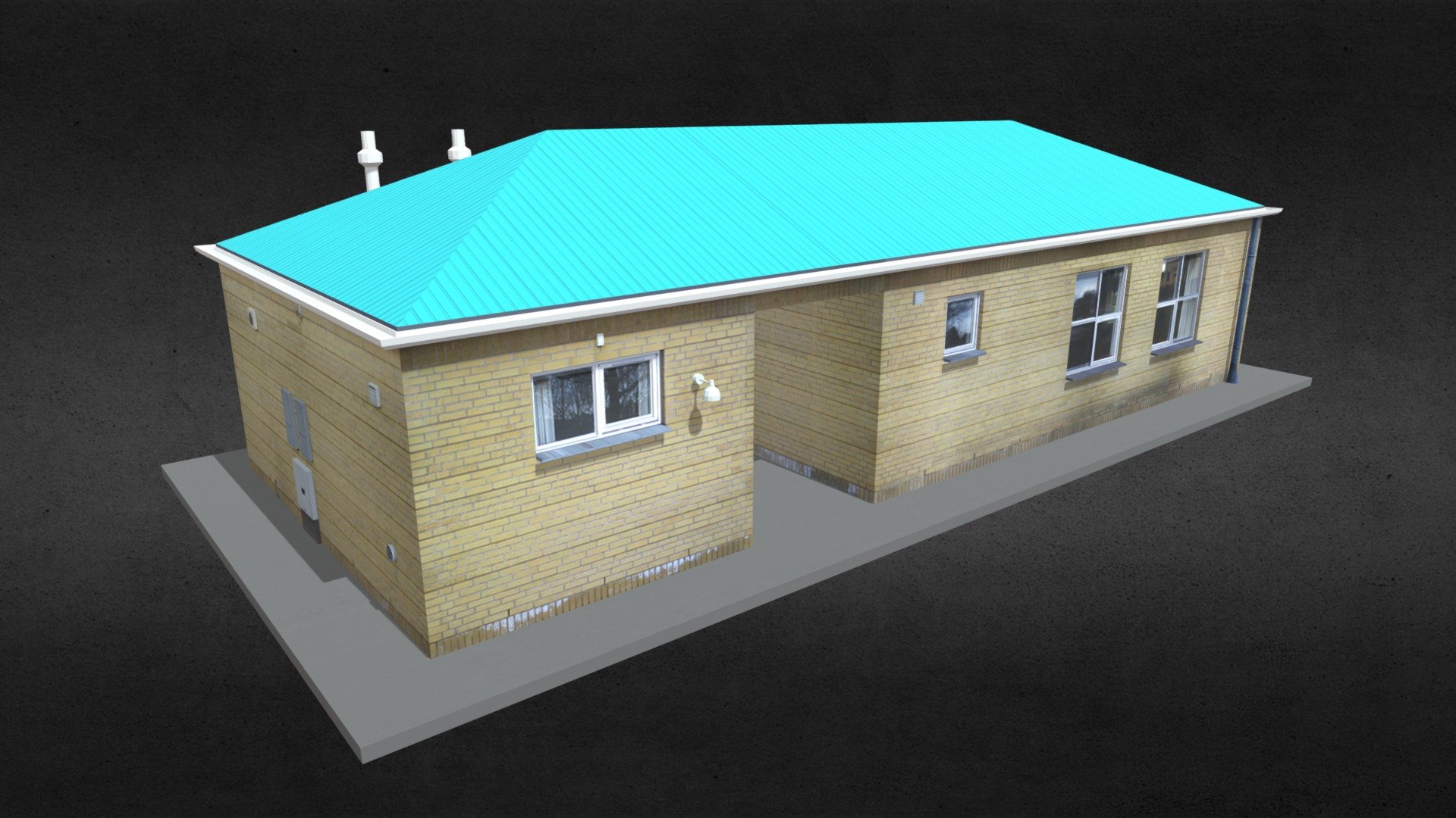 European Building 27 - 3D model by nuralam018 [4df264c] - Sketchfab