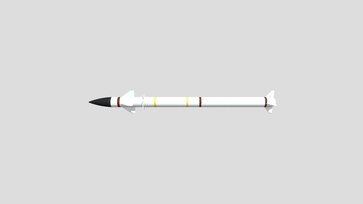 Silver Arrow 3D Model