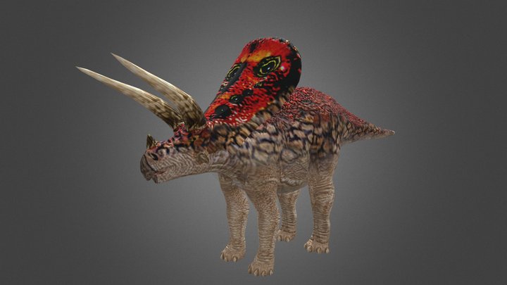Dinosaur Hunting Torosaurus