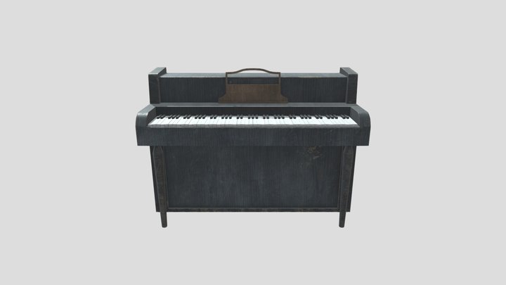Old Standing Piano