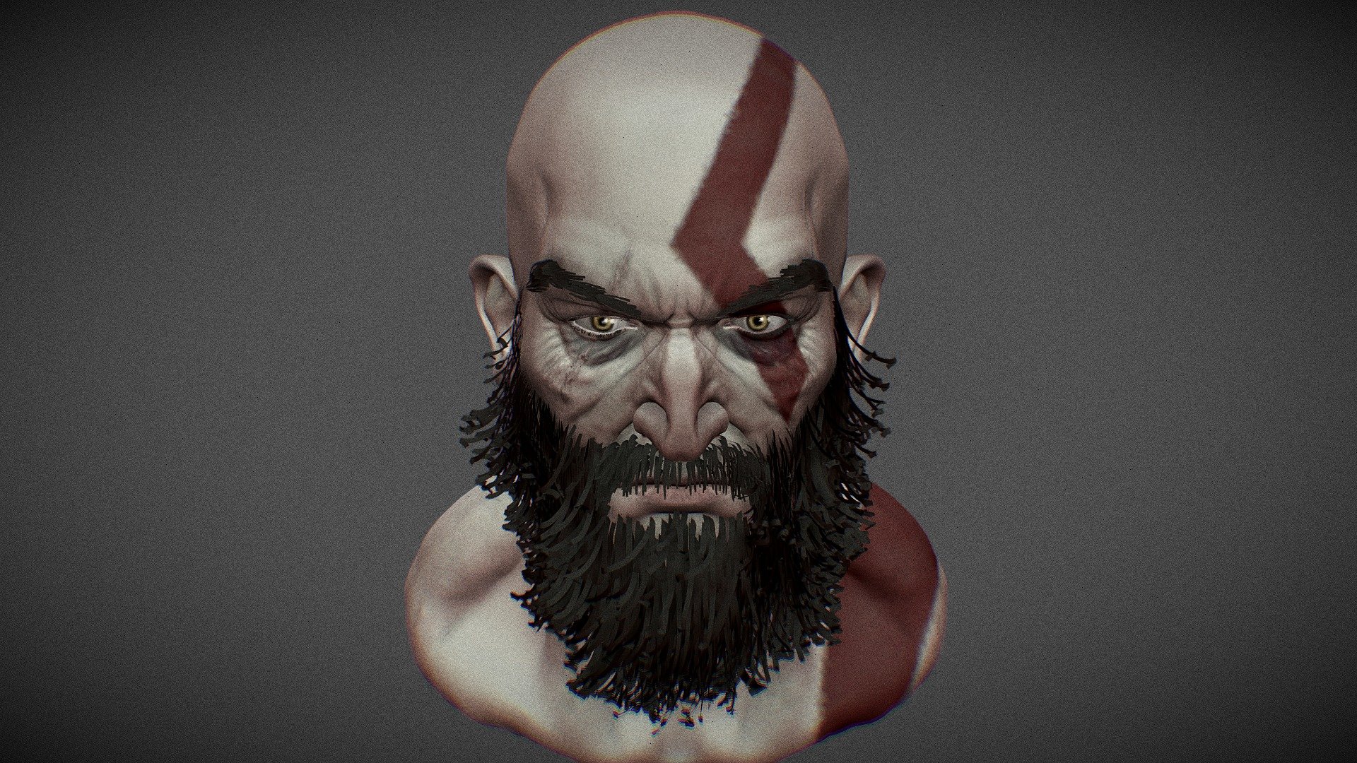 Kratos  God of War 4 - Finished Projects - Blender Artists Community