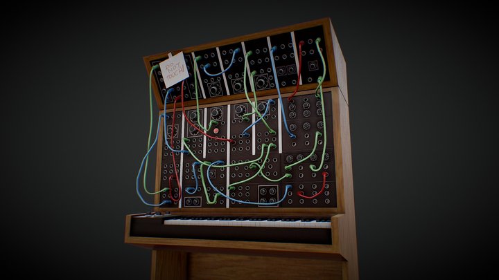 Gary's Synthesizer 3D Model