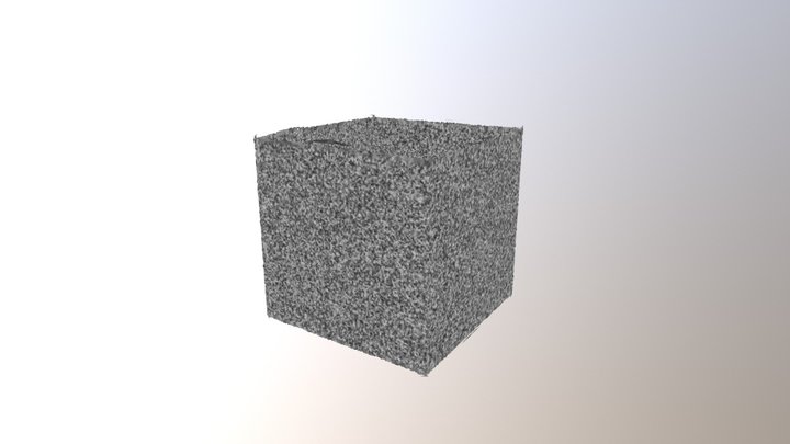 Benchmark cube 3D Model