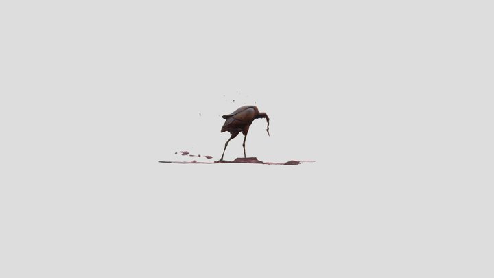 Pájaro. Joaquín Pérez Egea 3D Model