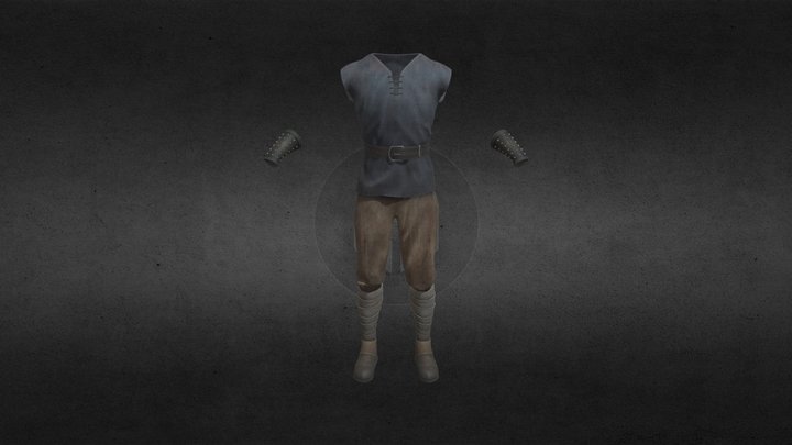 Medieval clothing Free 3D Model