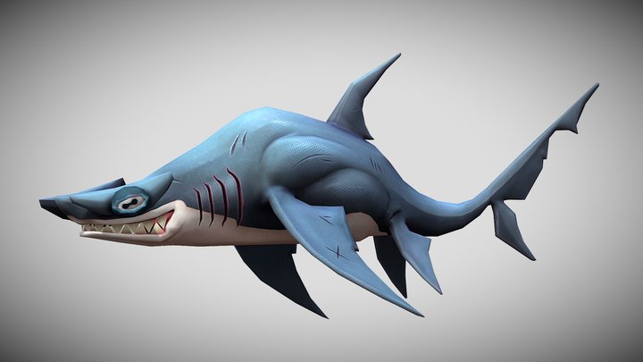 HSW Great Hammerhead – Modello 3D gratuito STL