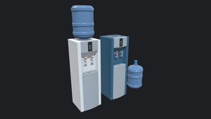 Water Cooler 3D Model