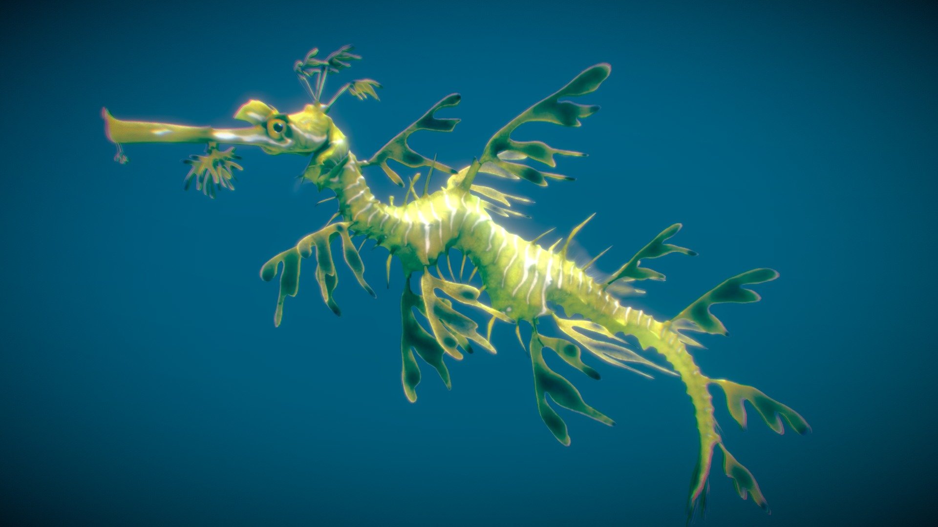 Leafy Seadragon - Buy Royalty Free 3D model by NestaEric (@Nestaeric)  [4dfa4e9]